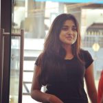 Nivetha Thomas, latest, black dress