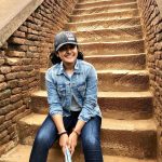 Nivetha Thomas, modern dress, tour