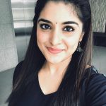 Nivetha Thomas, selfie, hair style, black