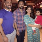 Prasanna, Sneha, vihaan, Ms Dhoni