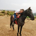 Reba Monica John, Beach, hourse Riding