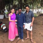 Sayesha Saigal, Pandiraj, Karthi, Shooting Spot,  sightly