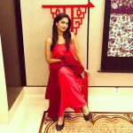 Shamlee, Shamili, Red Dress, Model
