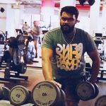 Shanmuga Pandian, gym, workout