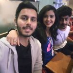 malvika sharma, selfie, friends