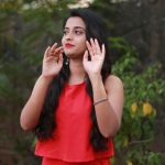 sema movie, Arthana Binu, red dress, latest