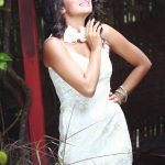 shilpa manjunath, white dress, actrss