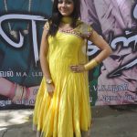 Aishwarya Dutta, Bigg Boss 2, yellow,colour dress, full size