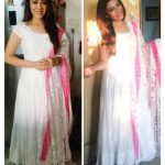 Anchal Singh, white chudi, homely