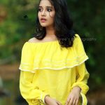 Anikha Surendran, Baby Anika, yellow dress, romantic