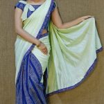 Anupama Parameswaran, Green Saree, slim fit,  attractive