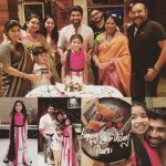 Arun Vijay, purvi, birthday celebration, family