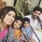 Arun Vijay, son, daughter, wife