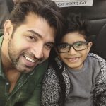 Arun Vijay, son, selfie with son