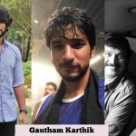 Gautham Karthik, 2018, dad, collage, cover picture, hd, wallpaper