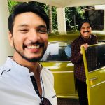 Gautham Karthik, dad, Mr. Chandramouli, first day shoot