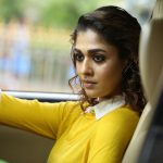 Imaikkaa Nodigal, nayanthara, yellow dress, recent, car