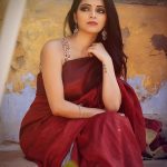 Janani Iyer, Bigg Boss 2 Tamil, saree, hd, traditional