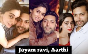 Jayamravi – Aarthi Couples Latest Cute HD Gallery