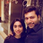 Jayam Ravi, Aarthi, 2018, wedded pair