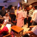 Kaatrin Mozhi, jyothika, shooting spot, angery, director