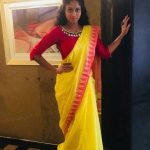 Krisha Kurup, Golisoda 2 actress,  Yellow Saree