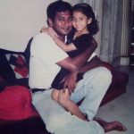 Krisha Kurup, Golisoda 2 actress,  childhood pic, dad, appa, old photo, unseen images