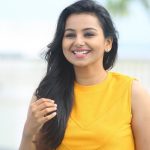 Mrudula Murali, yellow, smile