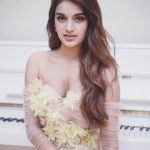 Nidhhi Agerwal, hair style, glamour