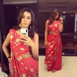 Nikki Galrani, fansy dress, selfie