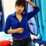 Poonam Bajwa, Blue Dress, current Pic