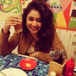 Poonam Bajwa, Smile, drink, Party