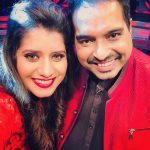 Priyanka Deshpande, red dress, selfie, smile