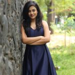 Semma Botha Aagatha, press meet, blue dress