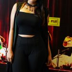 Thamizh Padam 2, Audio Launch, Iswarya Menon,  Black Dress