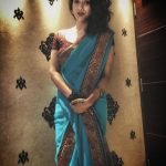 Vaishnavi Prasad, Bigg Boss 2 tamil, vijay tv, Blue Saree, favorable