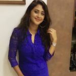 actress kaniha  blue dress  (27)