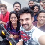 megha mathew modern dress  with tovino thomas oru mexican aparatha crew (4)