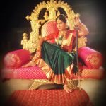 rachitha dinesh mahalakshmi Saravanan Meenakshi actress, instagram and travel photos  (12) dressed as queen royal attire saree and jewels for2