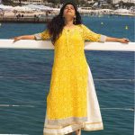 Actress of Sacred Games, Sexy Durga Rajshri Deshpande in France for Cannes Film Festival with anurag kashyap, baradwaj rangan, dhanush (5)
