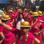 Actress of Sacred Games, Sexy Durga Rajshri Deshpande in  angry indian goddess music video (4)