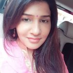 Anjena Kirti, selfie, pink, car