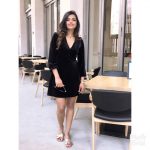 Ashna Zaveri, black lover, half dress