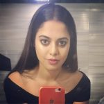 Bindu Madhavi, makeup room