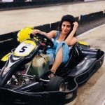 Iswarya Menon, racing car, just look