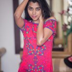 Lovelyn Chandrasekhar, pink dress