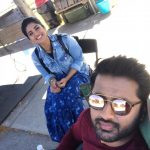 Megha Akash, nithiin, shooting, lie telugu movie