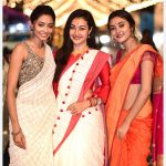 Megha Chowdhury, Varma Heroine, function, saree