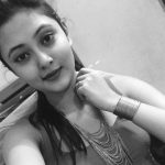 Megha Chowdhury, Varma Heroine, naughty, black and white