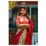 Nakshathra, red saree, favorable